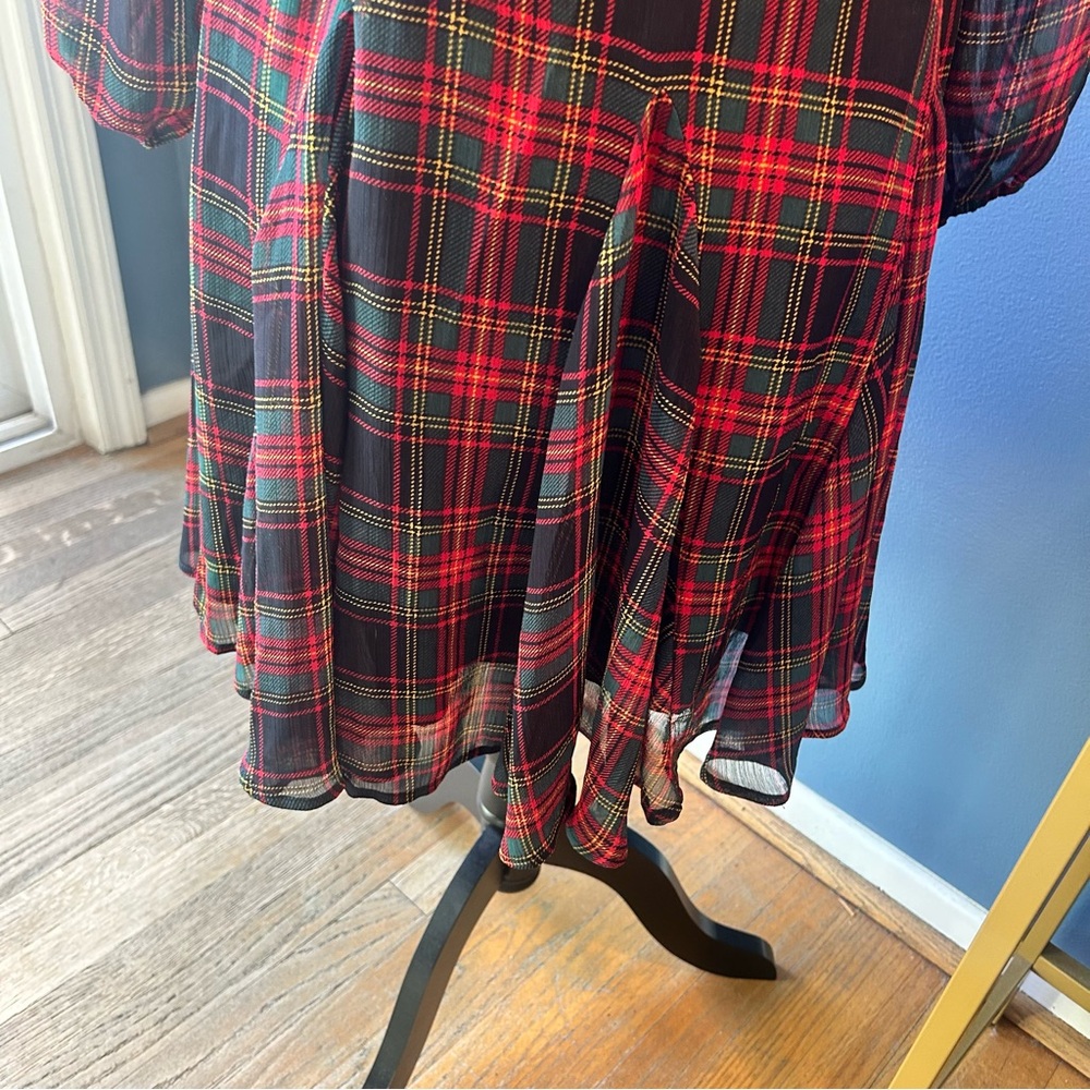 Tommy Hilfigure| plaid shirt dress - Picture 5 of 13